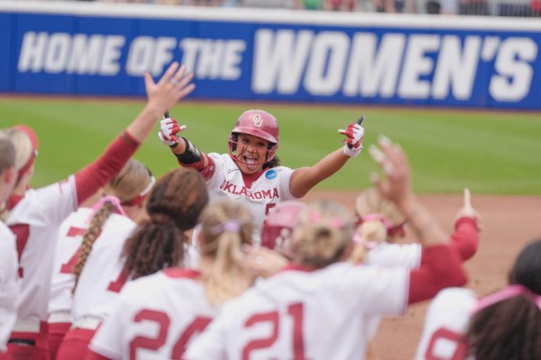 Ella Parker walk-off home run helps Oklahoma beat Tennessee in WCWS