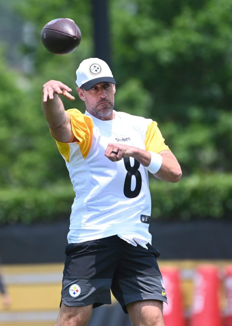 Aaron Rodgers hosts Steelers teammates for Malibu workout