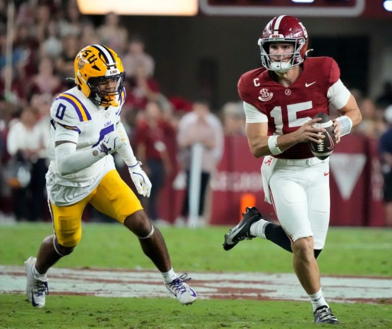 Alabama vs LSU score, updates, stats for Crimson Tide win vs Tigers
